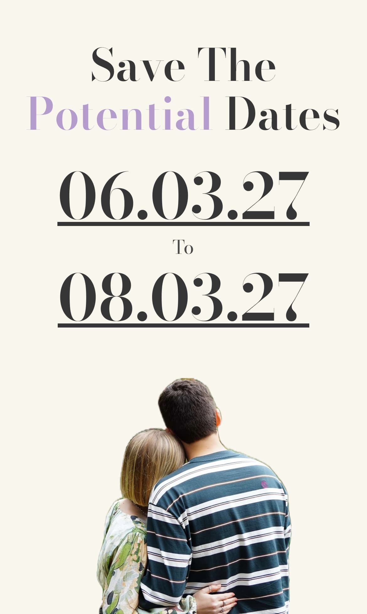 Save the dates